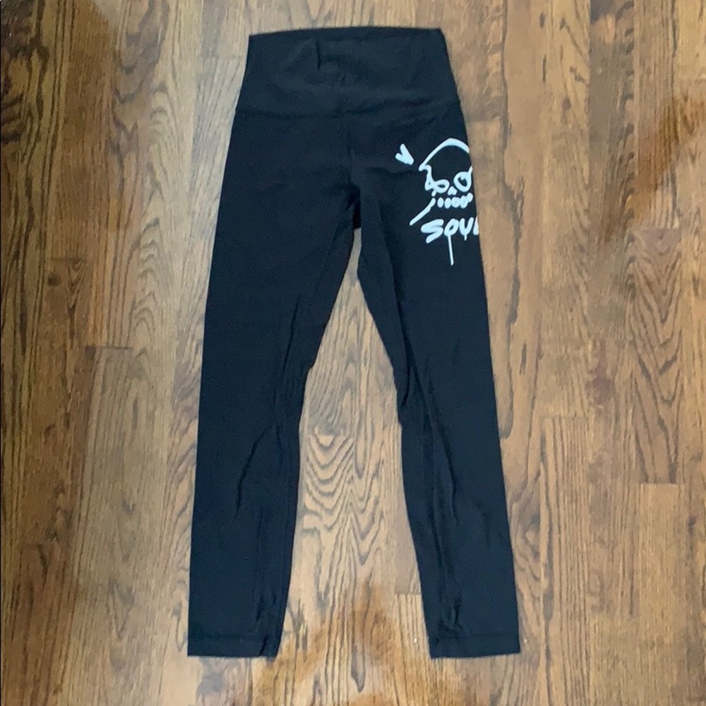 SoulCycle lululemon a-line legging